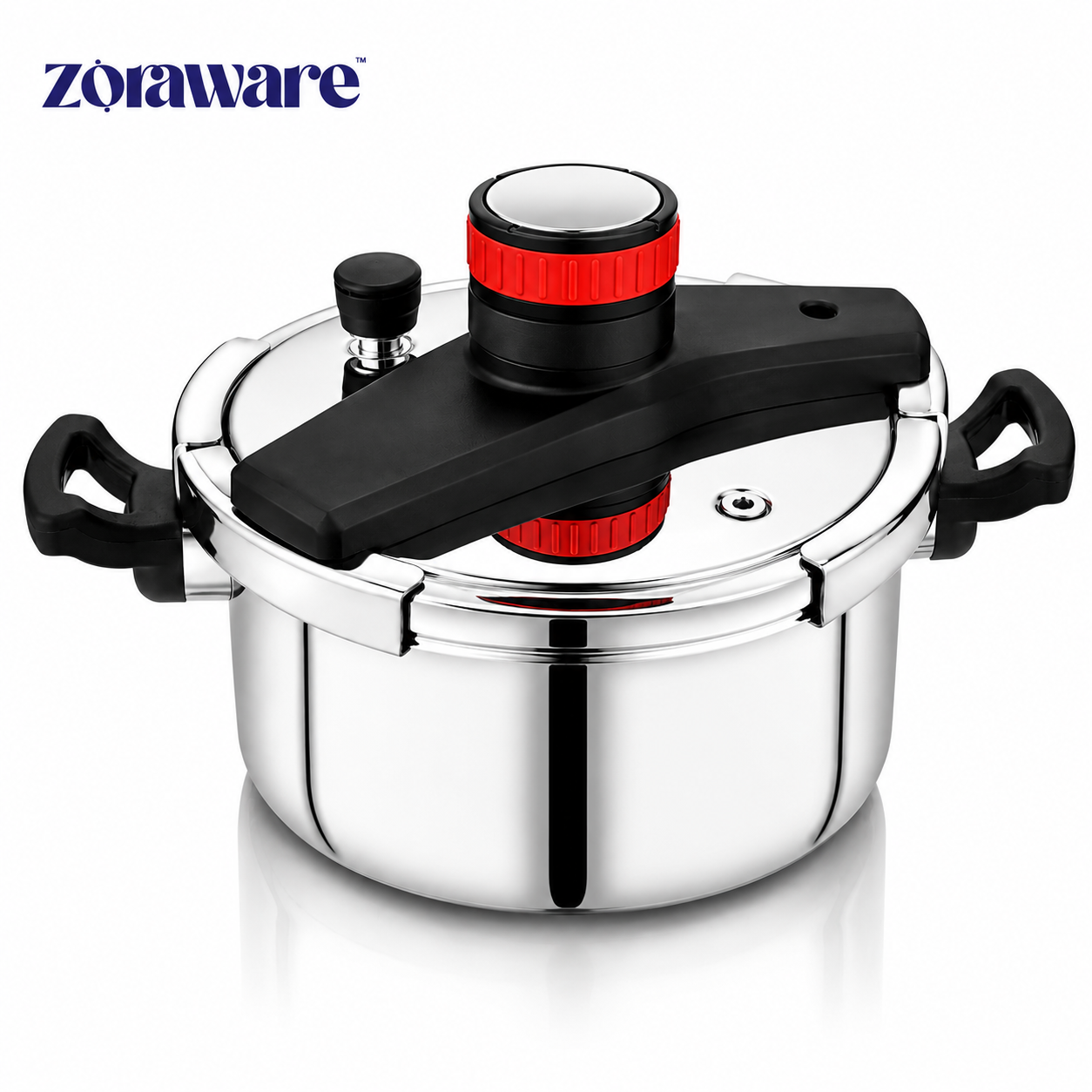 Super Cuker™ Triply Stainless Steel Pressure Cooker l 3 Advanced Safety Systems l 10 Year Warranty