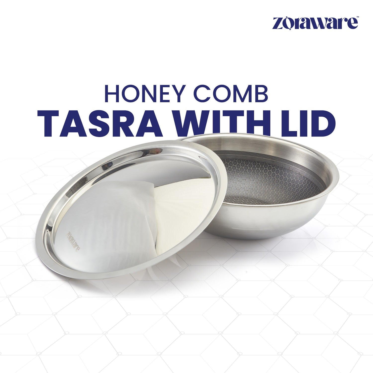 Triply Honey Comb Tasra 20cm + 24cm - For Small Family