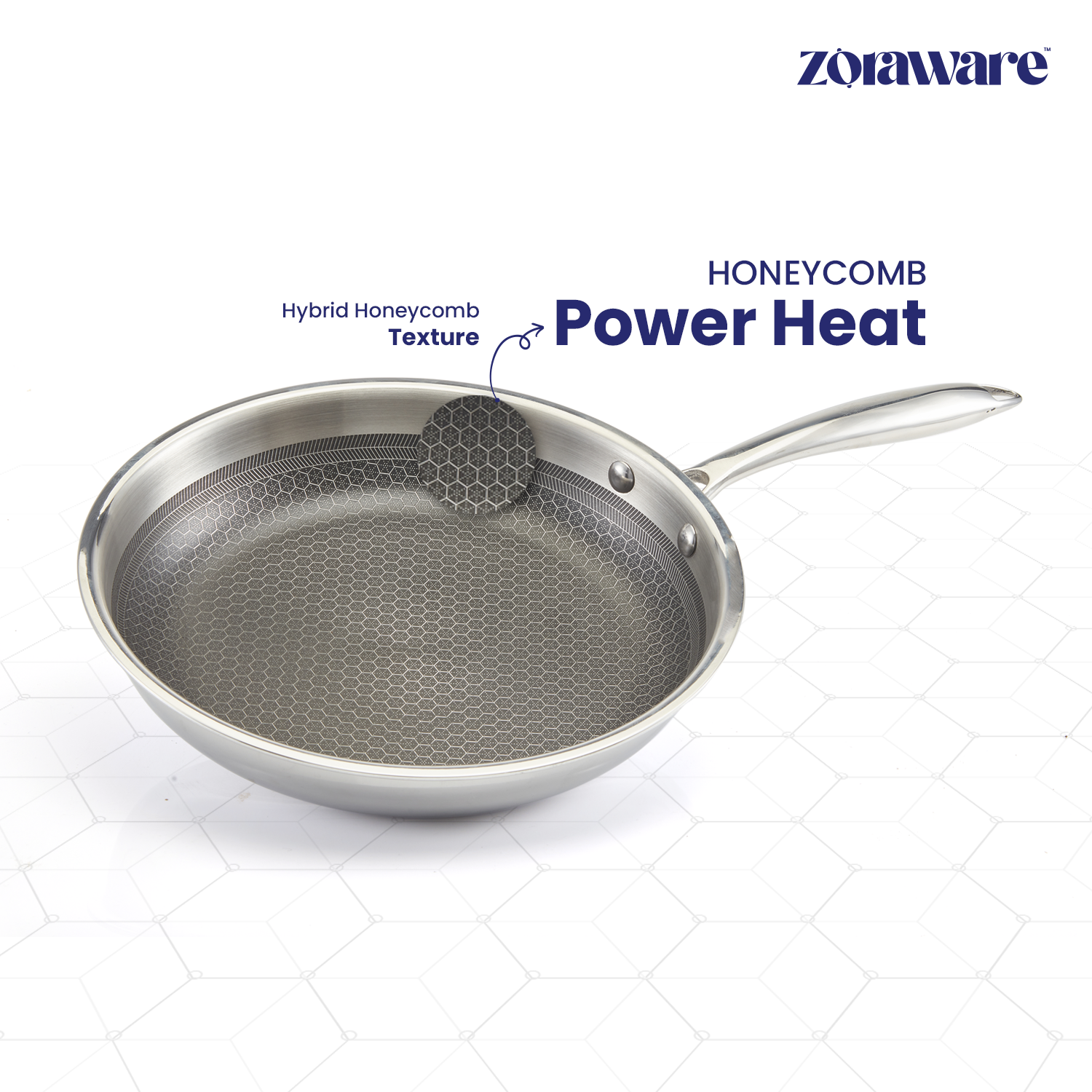 Triply Fry Pan 20cm/1600 ML l Pasta Pan Induction and Gas Compitable 5 Year Warranty