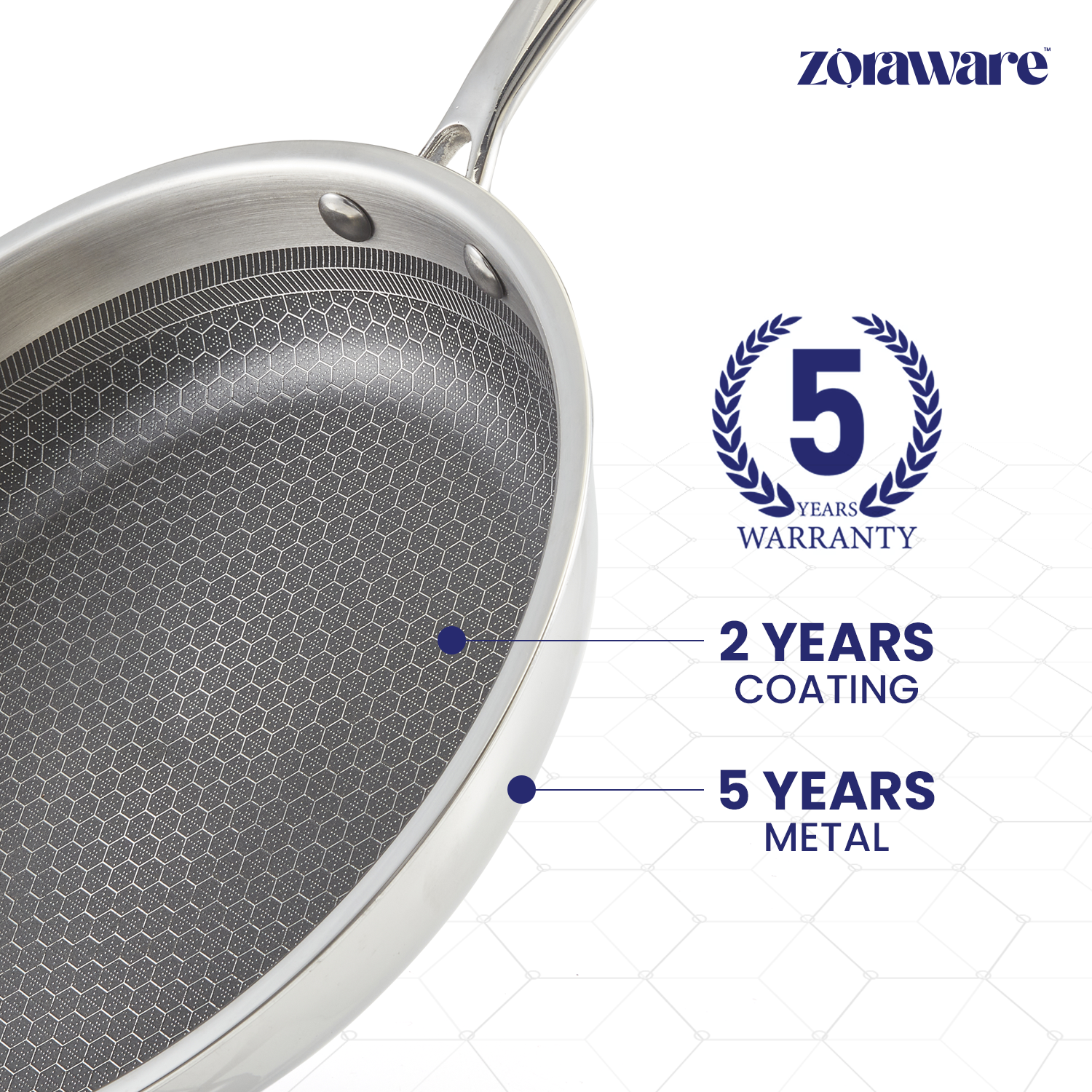 Triply Fry Pan 20cm/1600 ML l Pasta Pan Induction and Gas Compitable 5 Year Warranty