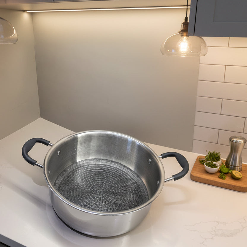 Triply Hexa Pro Casserole l 5 Year Warranty l Induction Compitable