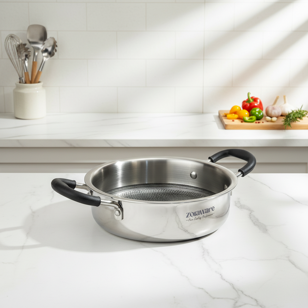 Zoraware Triplt Hexa Pro Non Stick Multi Pan