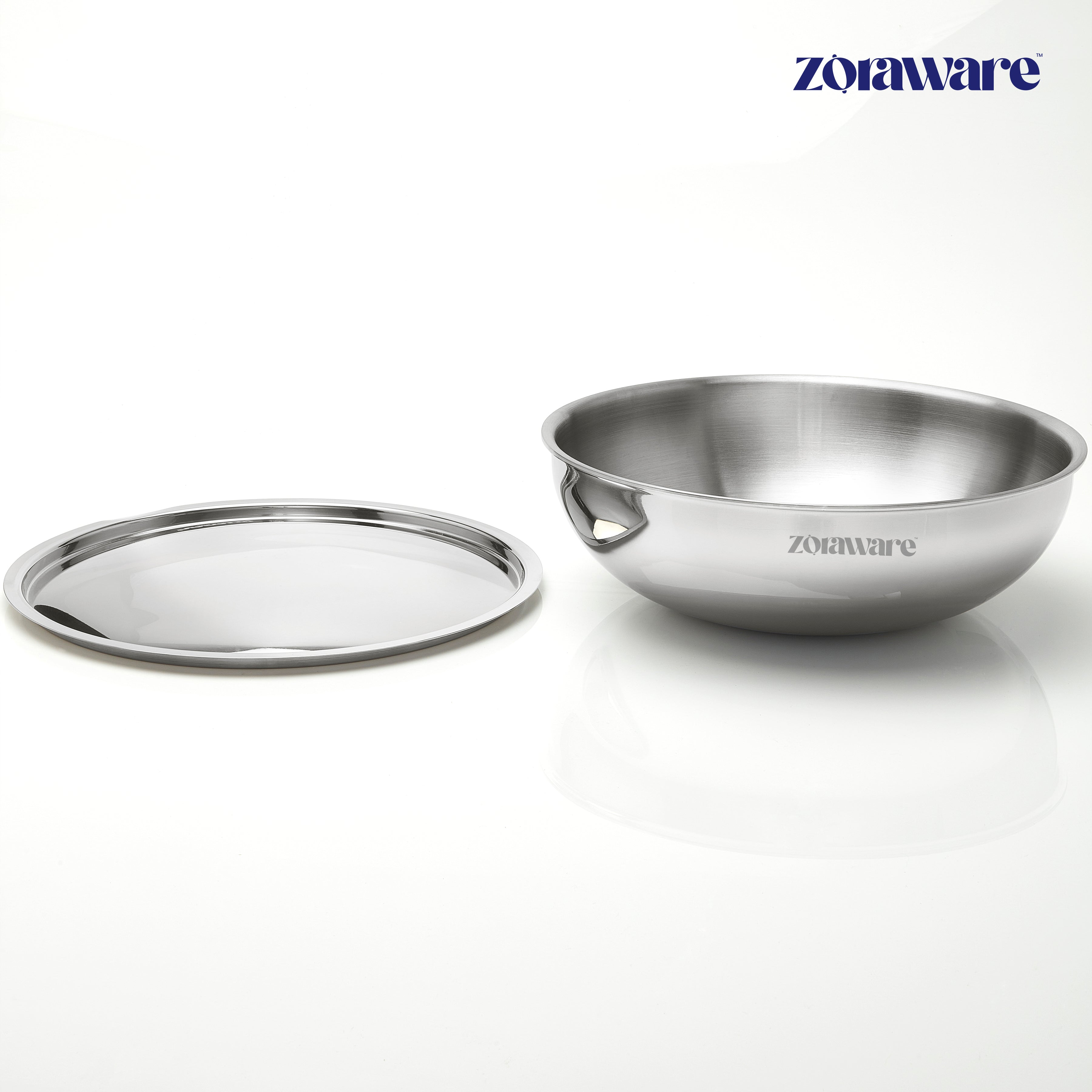 Triply Tasra 20cm+22cm+24cm - 3 Piece Set l 5 Year Warranty l Induction Friendly