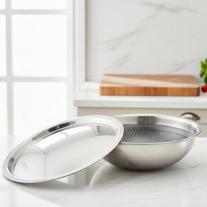 Triply Honey Comb Tasra 22cm + 26cm - For Medium & Large Family