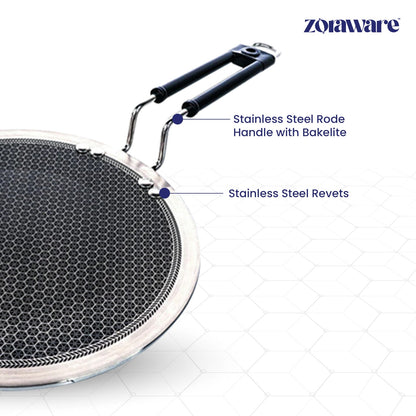 Triply Honey Comb Tawa 3.5mm Thick l Induction Compatible