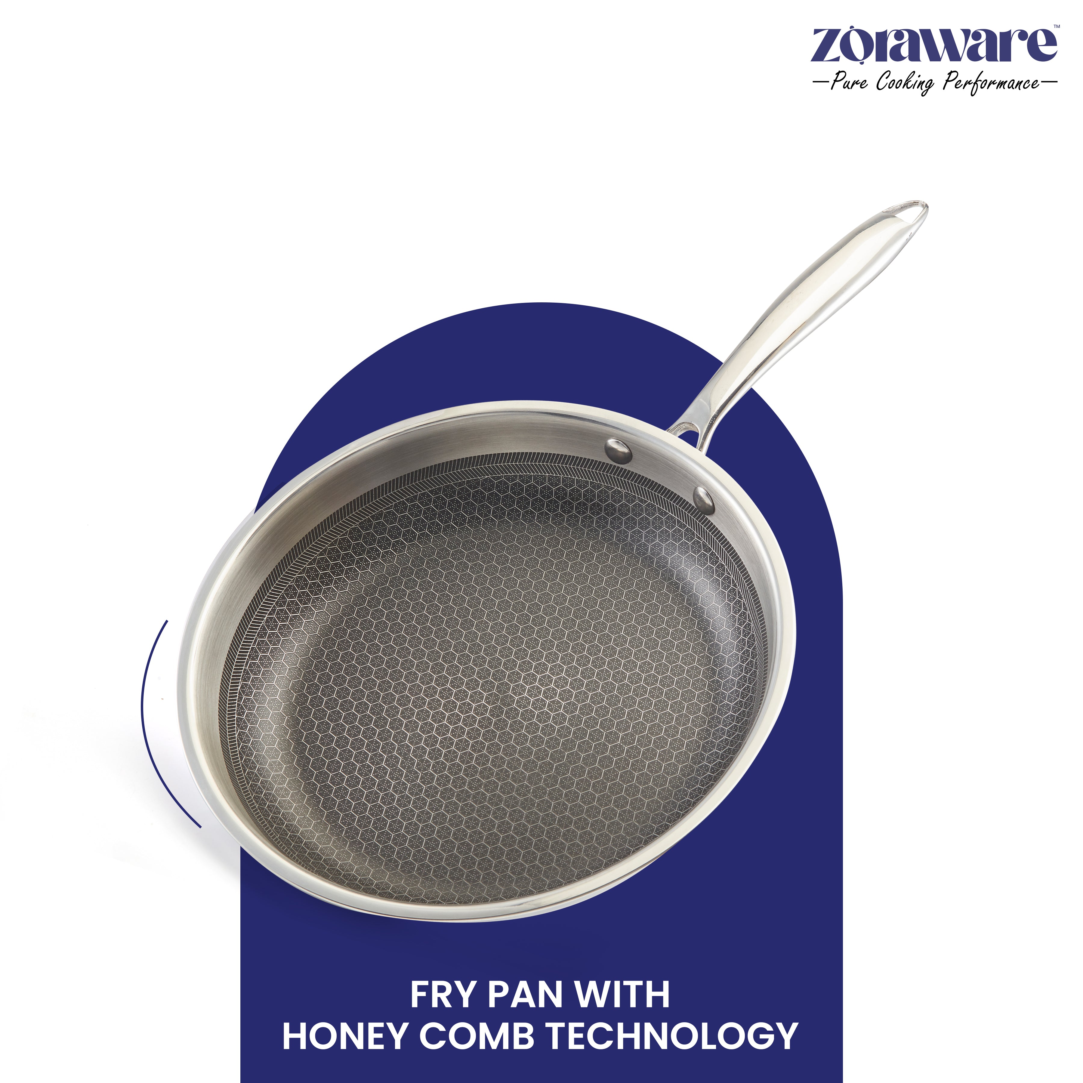 Triply Honey Comb Fry Pan