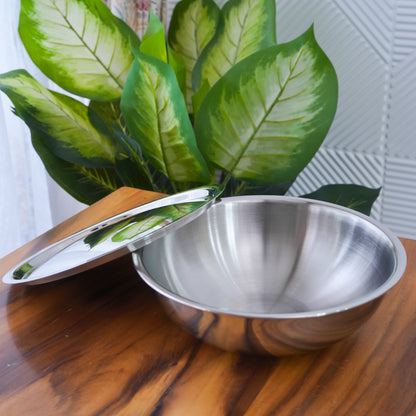 Triply Tasra 20cm | 1.6L | 2–3 l 5 Year Warranty l Induction Friendly