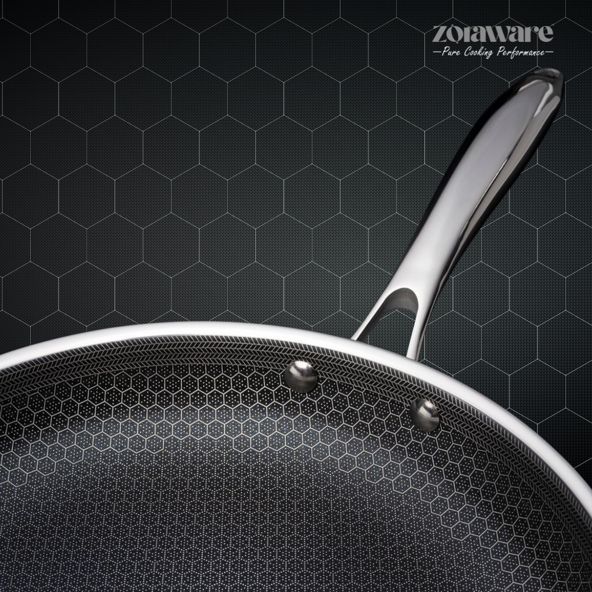 Triply Honey Comb Fry Pan