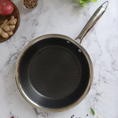 Triply Honey Comb Fry Pan