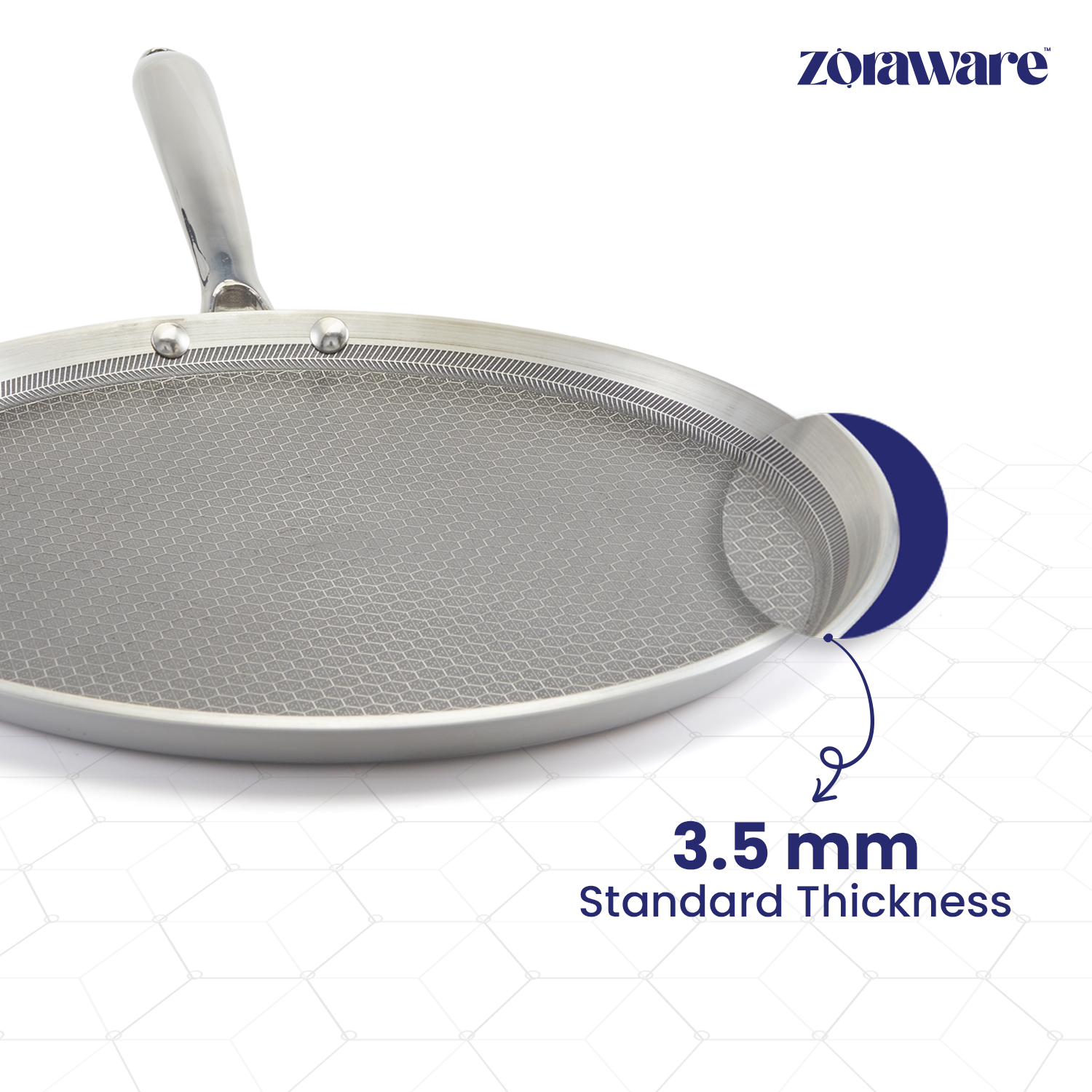 Triply Honey Comb Dosa Tawa 3.5mm