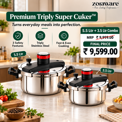 Super Cuker™  Triply Stainless Steel Cooker