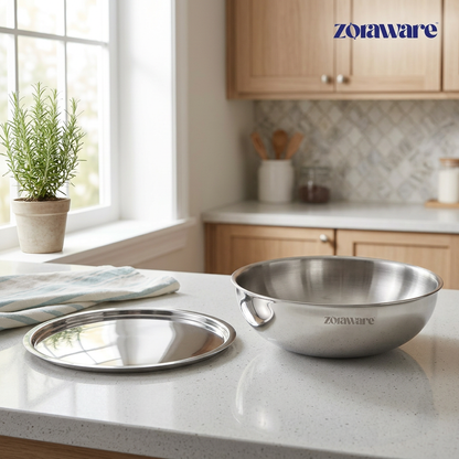 Triply Tasra 20cm | 1.6L | 2–3 l 5 Year Warranty l Induction Friendly