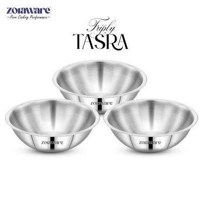 Triply Tasra l Induction Friendly l 10Year Warrenty