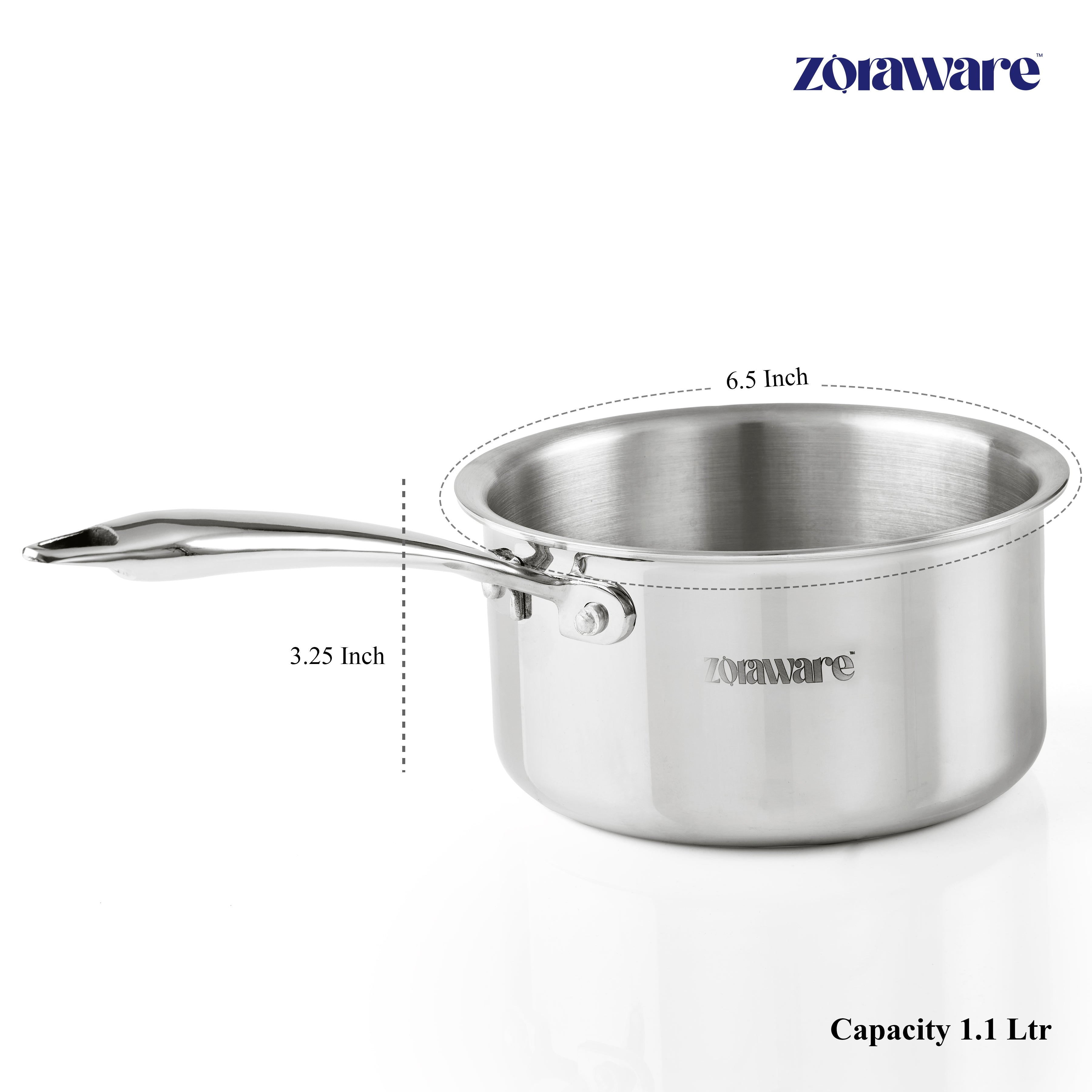 Triply Stainless Steel Tea Pan