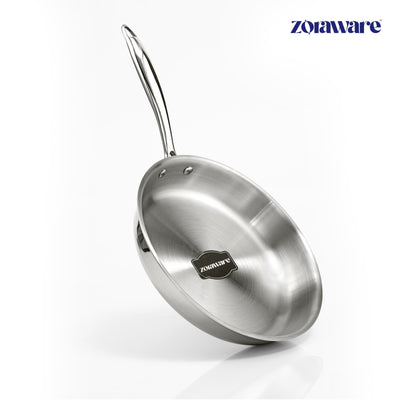 Triply FryPan l Pasta Pan Induction and Gas Compitable 5 Year Warranty