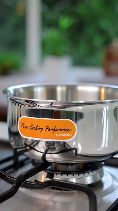 Triply Stainless Steel Tea Pan