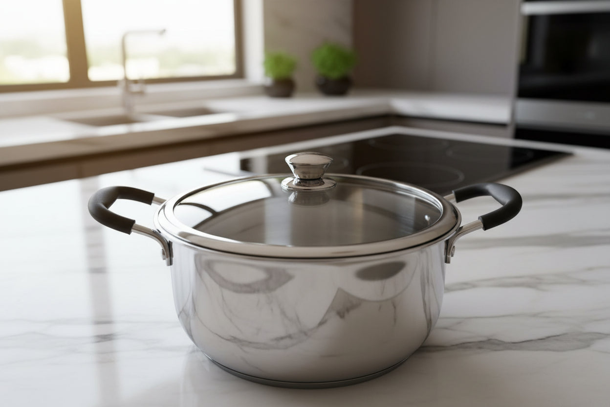 Triply Hexa Pro Casserole l 5 Year Warranty l Induction Compitable