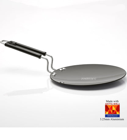 Hard Anodised Roti Tawa 3.25mm thick l Super Finish l 12 Month Warranty